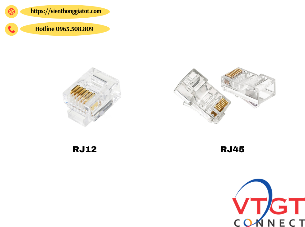 đầu bấm dây mạng RJ12 đầu bấm dây mạng RJ12