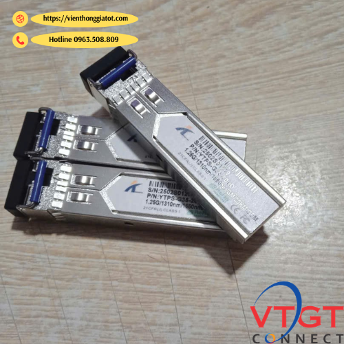 Module Quang SFP chuẩn công nghiệp singlemode 1 sợi quang 20km 1310/1550nm WINTOP mã YT-PS-G35-20LI-D Module Quang SFP chuẩn công nghiệp singlemode 1 sợi quang 20km 1310/1550nm WINTOP mã YT-PS-G35-20LI-D