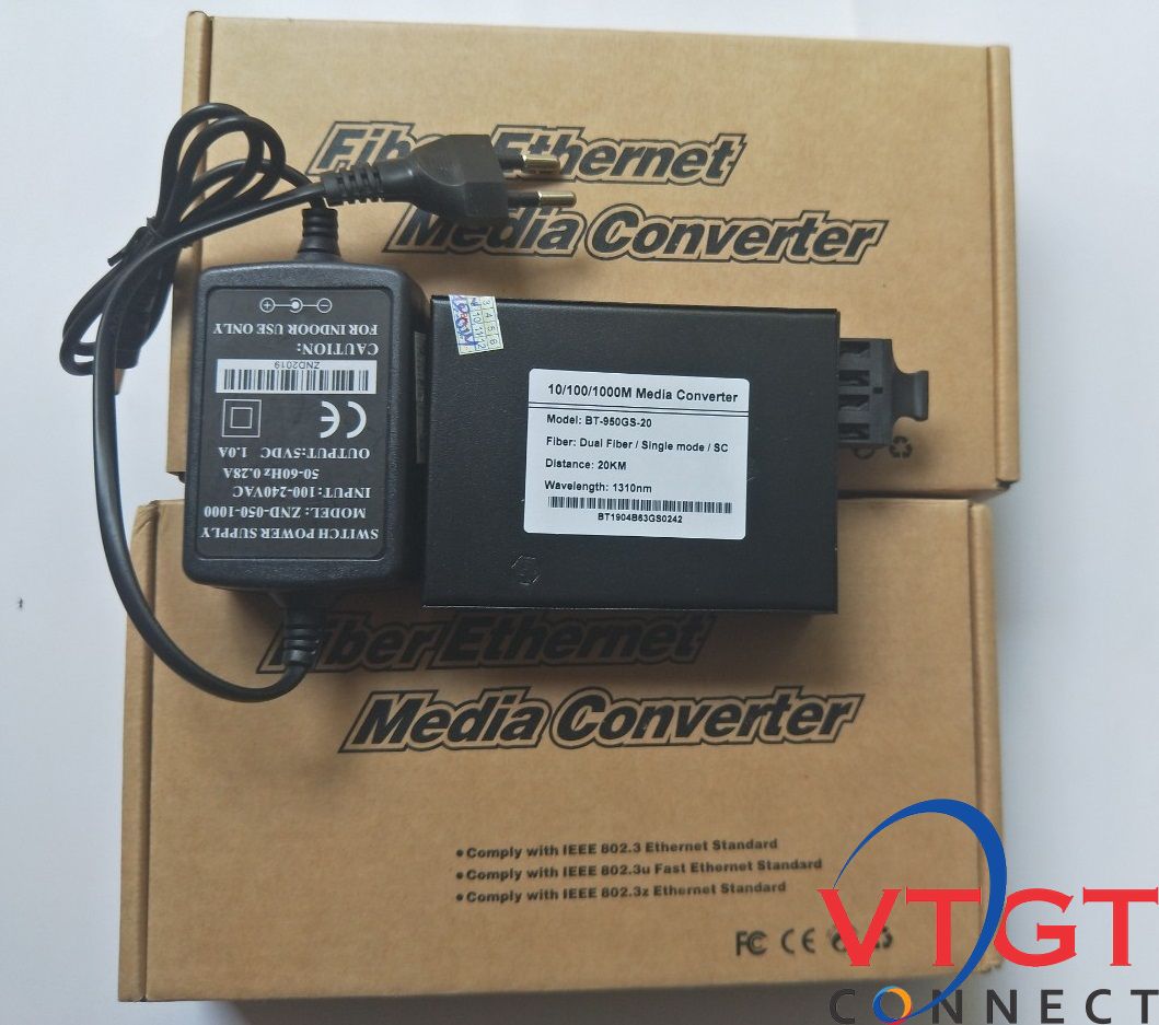 Converter quang 1G Bton BT-950-20