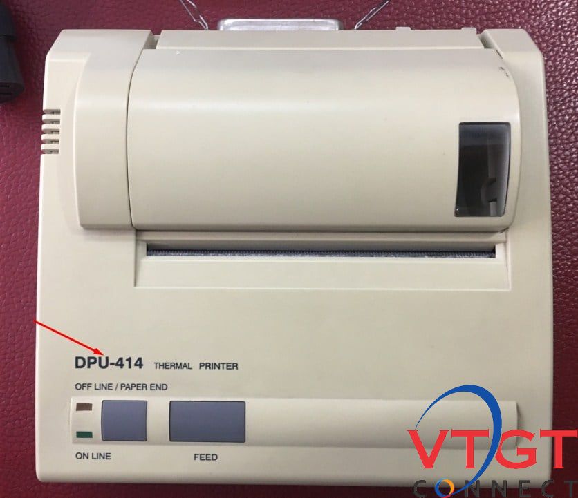Cáp kết nối máy phân tích đông máu tự động hoàn toàn Coagulyzer 100 với máy in nhiệt DPU-414 Seiko