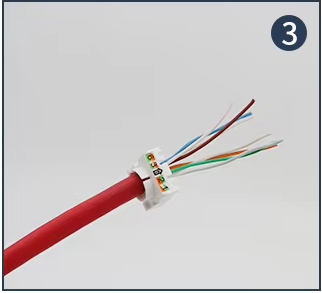 cách bấm ổ cắm mạng âm tường CAT7