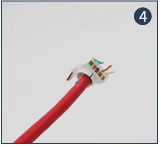 cách bấm ổ cắm mạng âm tường CAT7