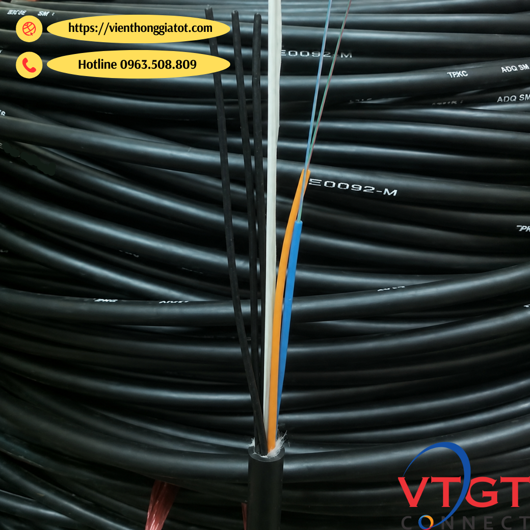 cáp quang treo 12fo Telvina Việt Nam cáp quang treo 12fo Telvina Việt Nam