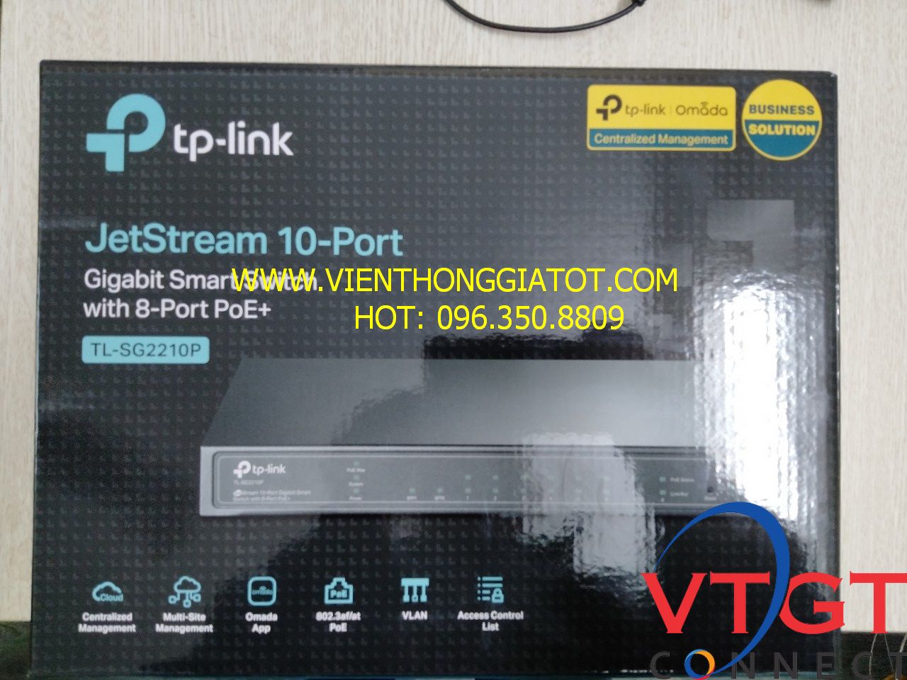 anh-switch-chia-mang-tp-link-8 port PoE TL-SG2210P