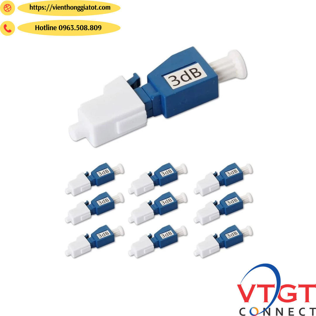 Đầu nối suy hao quang LC/UPC là gì ? Ứng dụng đầu nối suy hao quang