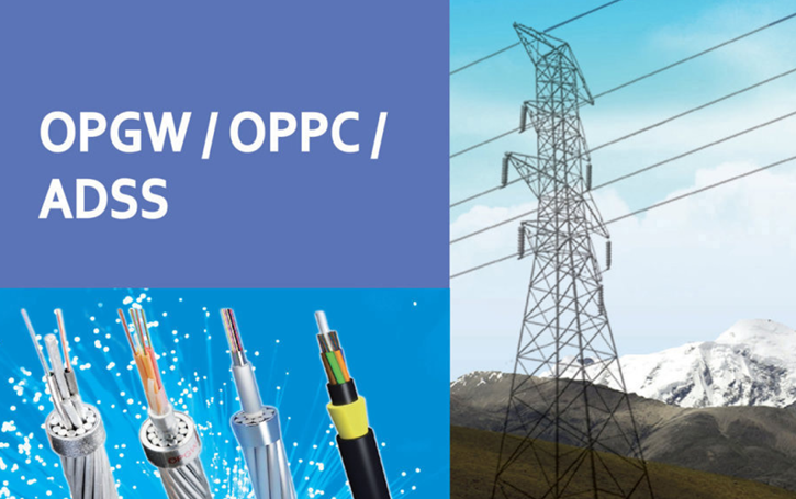 Các loại cáp quang chống sét treo trên đường điện lực OPGW