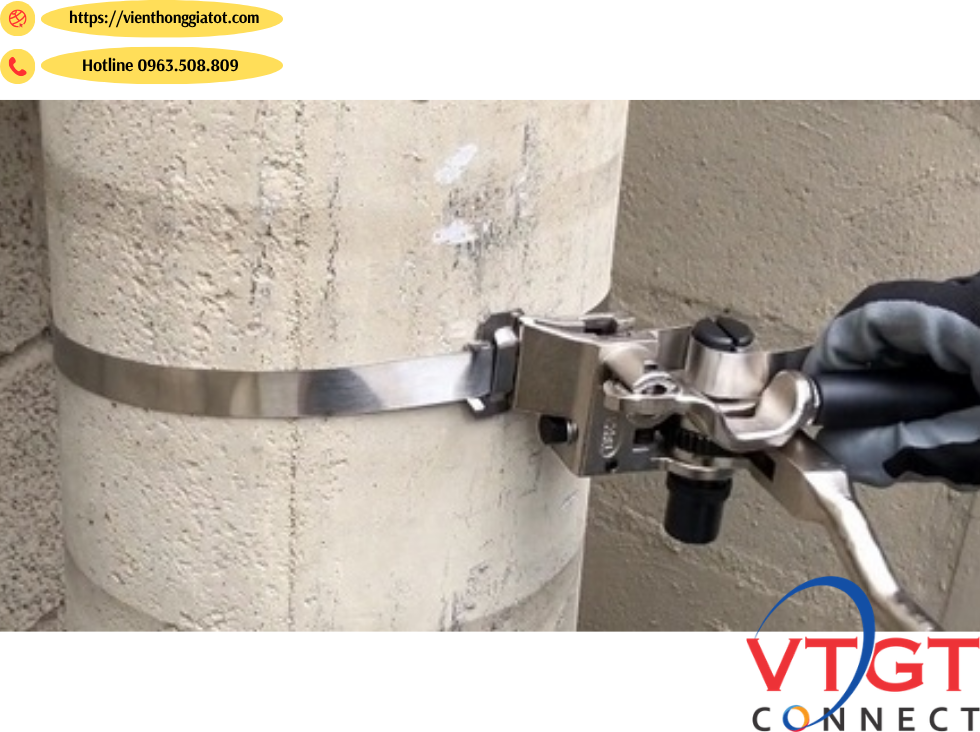 Dây đai inox buộc cột điện tủ điện là gì