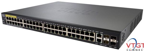 Switch Cisco  SF350-48-K9 48 port 2combo mini-GBIC