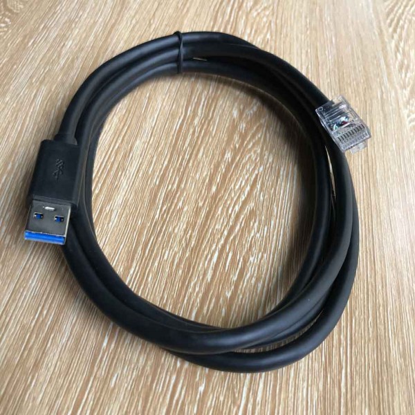Cáp kết nối đọc mã vạch 171-42U302-200 connect with computer data cable USB to RJ50-1O PIN