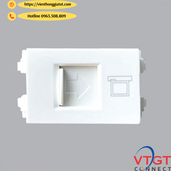 Ổ cắm mạng CAT6 sino MPE A6RJ88
