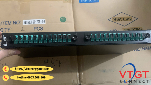 Hộp phối quang 24 cổng SC Multimode LS-FDF-SC-MM-024-SP