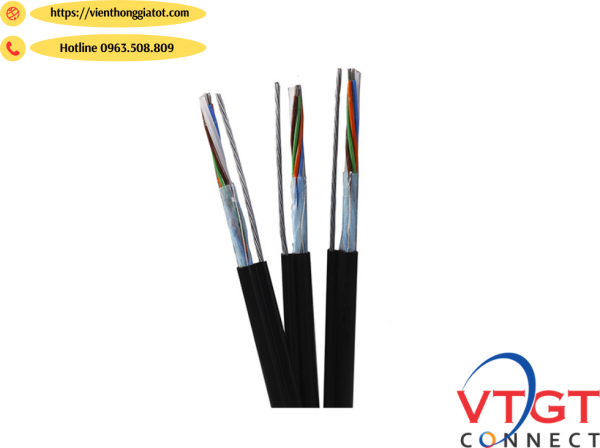 Cáp quang treo phi kim loại PKL 12Fo M3 Viettel 