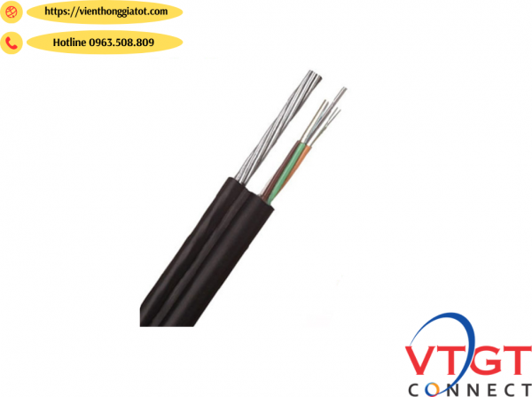 Cáp quang treo phi kim loại PKL 24Fo M3 Viettel 