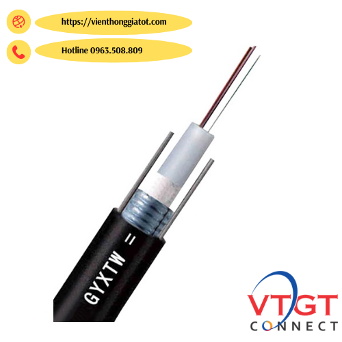 Cáp quang luồn ống 8Fo singlemode GYXTW-SM-8B1