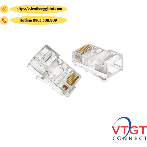 Hạt mạng CAT6 UTP Xuyên Thấu