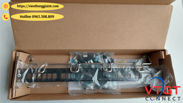 Patch panel Cat6 COMMSCOPE 8 cổng P/N: 760237040 / 9-1375055-2