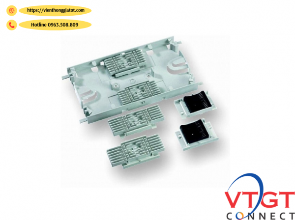 Khay hàn quang Commscope/AMP Splice Tray kit SMOUV (1671281-1) 