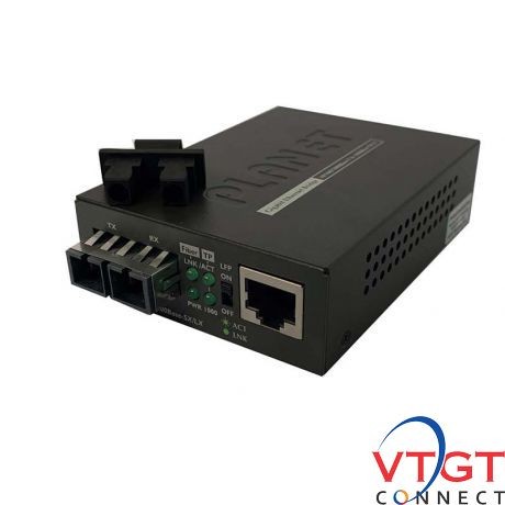 Bộ chuyển đổi quang điện PLANET GT-802S 1000Mbps