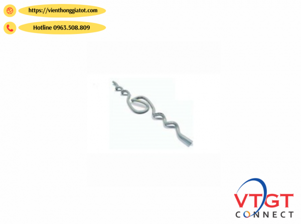 Giáp buộc đầu sứ đơn cho dây cáp 