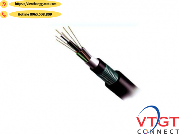 Cáp quang Multimode 24Fo OM3-GYXTW Necero 