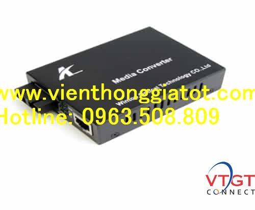 Bộ chuyển đổi quang điện,Converter quang 2 sợi wintop Multimode 1G YT-8110GMA-11-2-AS 