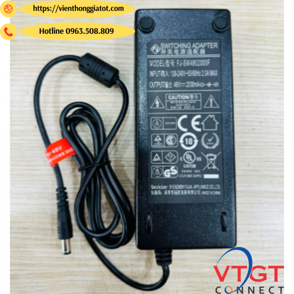 nguồn adapter 48V-2A