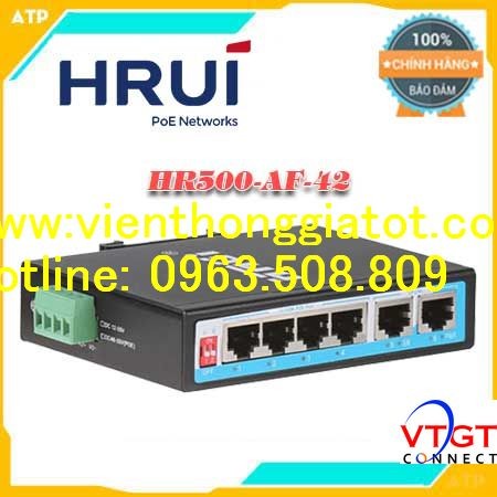 Switch công nghiệp 4 cổng HRUi HR500-AF-42