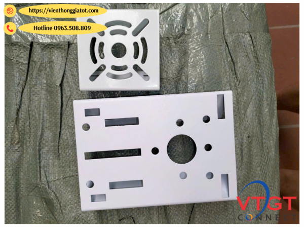 Mặt bích bắt camera ngoài cột