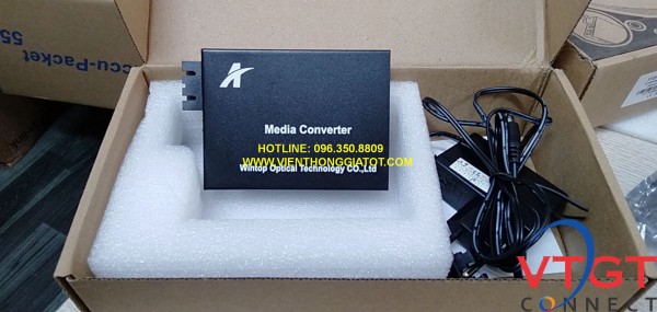 Converter quang multimode 1G wintop YT-8110GMA-11-2-AS 