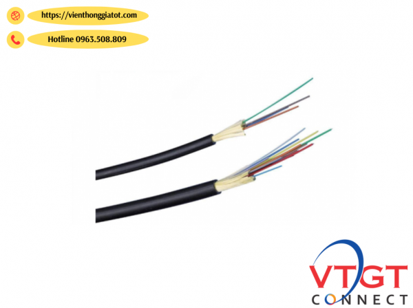 Cáp quang bọc kim loại chống chuột 48Fo GYTS-SM-48B1