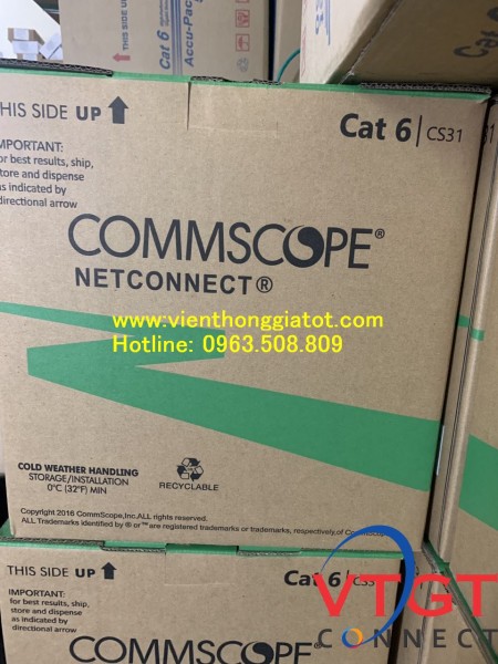 Cáp mạng Cat6 AMP COMMSCOPE 1427254-6