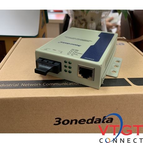 Converter quang 3Onedata 1 sợi 1000M P/N: 3012-SS-SC-20km
