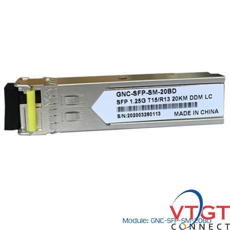 Module quang SFP G-NET COM 1 sợi 1.25G GNC-SFP-SM-20BD