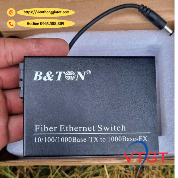 Bộ chuyển đổi quang điện BTON BT-912GS-20