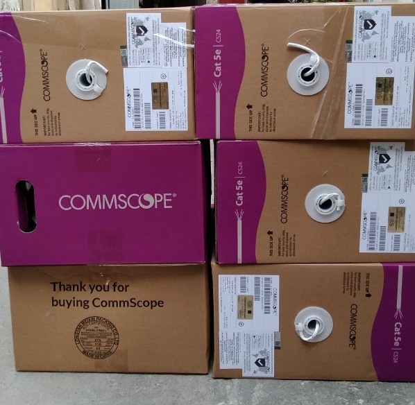  Cáp mạng Cat5e Commscope chính hãng