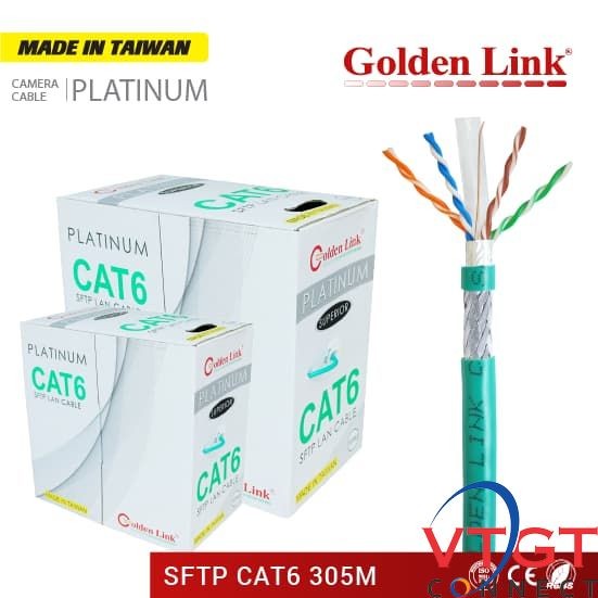 Cáp mạng CAT6 chống nhiễu SFTP Golden Link 