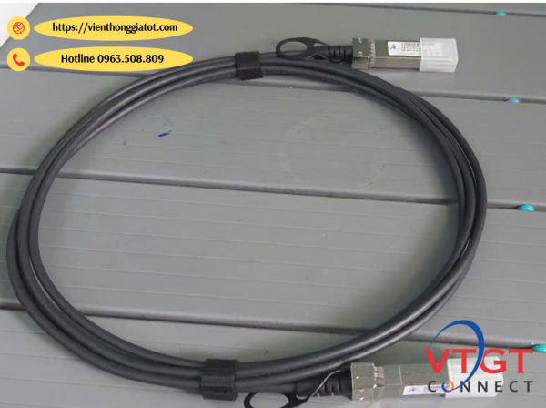 Cáp DAC 10G SFP+ to SFP+ dài 1M hãng Wintop model YT-A-PCC-1M