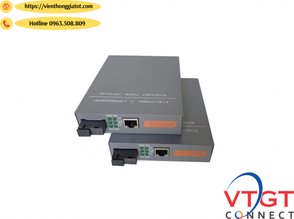 Bộ chuyển đổi quang điện 10/100/1000 Mbps NETLINK HTB-4100AB 