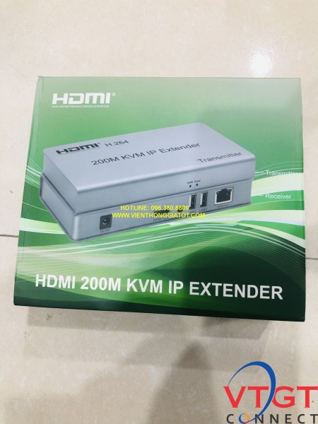 Bộ kéo dài HDMI qua cáp mạng 200m