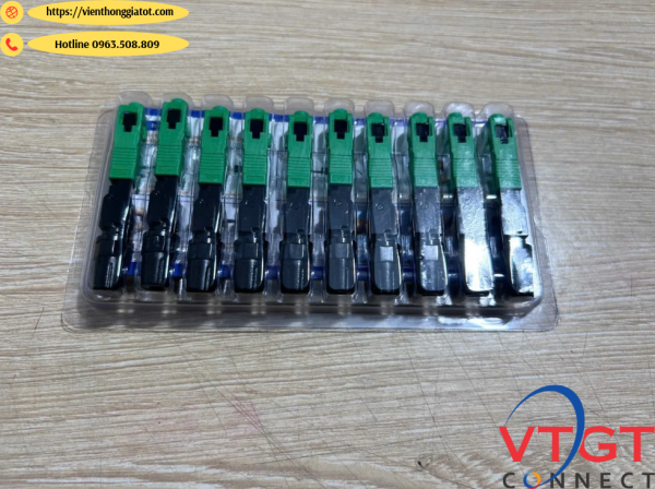Đầu nối dùng cho cáp sợi quang Fast connector SC/APC BT-SA55-1 